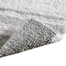 Load image into Gallery viewer, Rosenbloom Rectangular 100% Cotton Striped Bath Rug #ND1071
