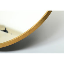 Load image into Gallery viewer, Rouillard Round Metal Wall Mirror
