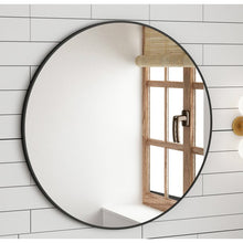 Load image into Gallery viewer, Rouillard Round Metal Wall Mirror
