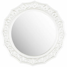 Load image into Gallery viewer, White Round Wall Mirror
