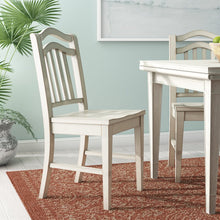 Load image into Gallery viewer, Rowell Slat Back Side Chair in White set of 2
