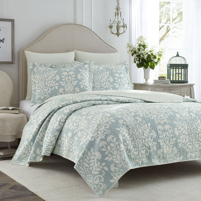 Rowland Reversible FULL Coverlet Set 132AH