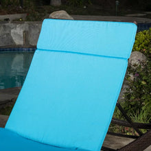 Load image into Gallery viewer, Roylee Ebern Designs 2 - Piece Outdoor Seat/Back Cushion 27.5&#39;&#39; W x 80&#39;&#39; D (Set of 2)
