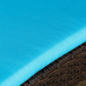 SET OF 2 Roylee Outdoor Chaise Lounge Seat/Back Cushion