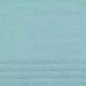 26" W x 45" L Aegean Rufina Solid Color Cotton Blend Tailored 26'' Cafe Curtain (Set of 2)
