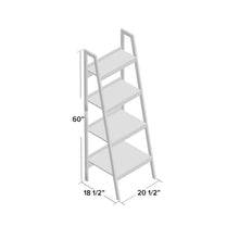 Load image into Gallery viewer, Rupert 60&#39;&#39; H x 20.6&#39;&#39; W Steel Ladder Bookcase (Set of 2)
