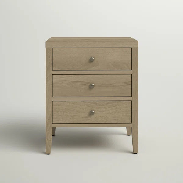 Rushville 23'' Tall 3 - Drawer Nightstand