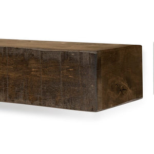 Rustic Fireplace Shelf Mantel 60"/9"