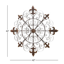 Load image into Gallery viewer, Rustic Fleur-De-Lis Wall Decor MRM4114
