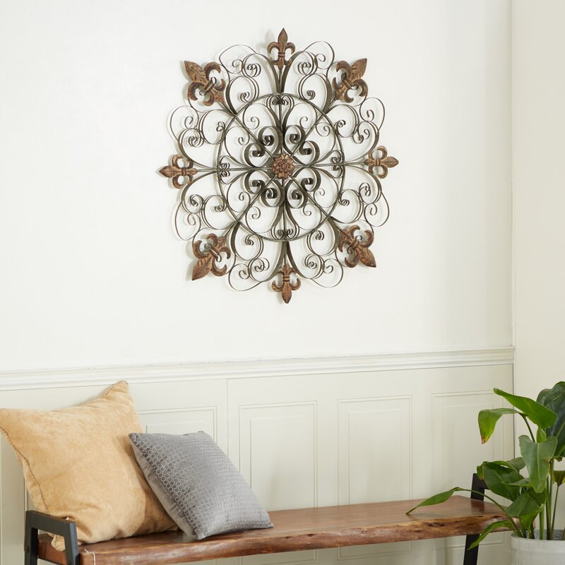 Rustic Fleur-De-Lis Wall Decor MRM4114