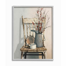 Load image into Gallery viewer, 14&quot; H x 11&quot; W x 1.5&quot; D Multicolor &#39;Rustic Things&#39; Painting 1559AH
