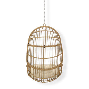 Rutherford Swing Chair Light Brown/Beige #1605HW