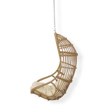 Load image into Gallery viewer, Rutherford Swing Chair Light Brown/Beige #1605HW
