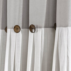 40"W x 84"L Ruya Semi-Sheer Curtain Panel