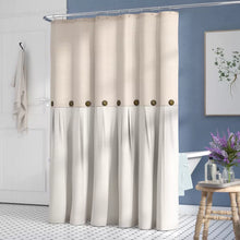 Load image into Gallery viewer, 72&quot; W x 72&quot; L Linen Ruya Single Shower Curtain
