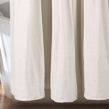 Load image into Gallery viewer, 72&quot; W x 78&quot; L Beige/White Ruya Single Shower Curtain
