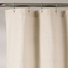 Load image into Gallery viewer, 72&quot; W x 78&quot; L Beige/White Ruya Single Shower Curtain
