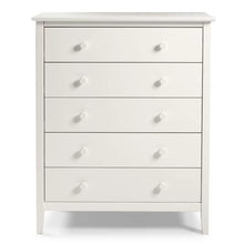 Load image into Gallery viewer, White Ryley 36&#39;&#39; Wide 5 - Drawer Chest

