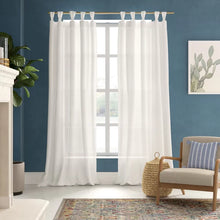 Load image into Gallery viewer, Ryton Solid Color Room Darkening Tab Top Curtain Panels, 54&quot; x 84&quot; (Set of 2)
