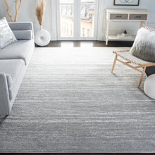 Load image into Gallery viewer, SAFAVIEH Adirondack Vera Modern Ombre Distressed Stripe Area Rug - 4&#39; x 6&#39; - Light Grey/Grey

