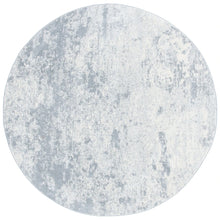 Load image into Gallery viewer, SAFAVIEH Brentwood Malissie Modern Abstract Rug - 5' x 5' Round - Ivory/Grey
