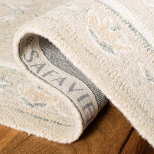 Load image into Gallery viewer, SAFAVIEH Handmade Micro-Loop Heidegunde Wool Rug - 2&#39;6&quot; x 4&#39; - Beige/Ivory
