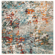 Load image into Gallery viewer, SAFAVIEH Madison Poranna Modern Abstract Rug - 4&#39; x 6&#39; - Grey/Blue
