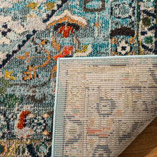 Load image into Gallery viewer, SAFAVIEH Monaco Gulriz Boho Rug - 9&#39; x 9&#39; Square - Blue/Light Grey
