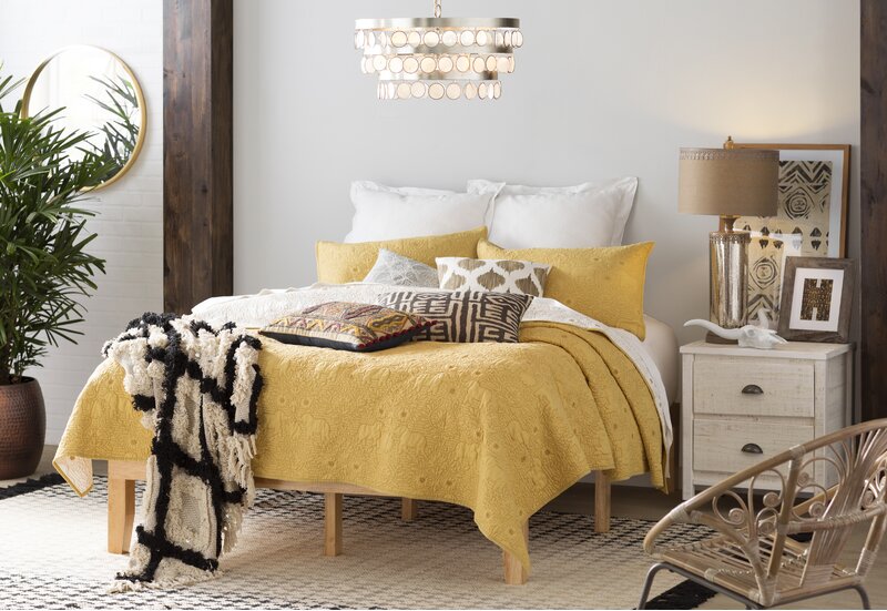 Maggie Platform Bed (Twin Size) #AD38