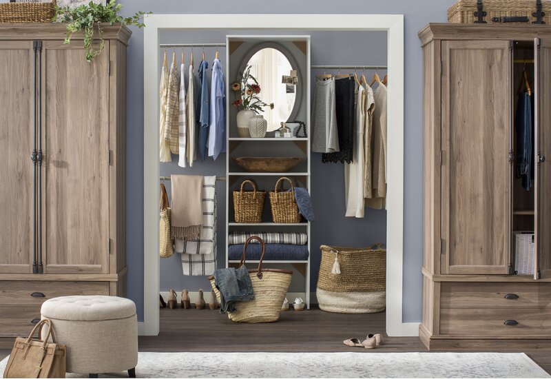 Giustino Woven Storage Rattan Basket (SET OF 2) 4298RR