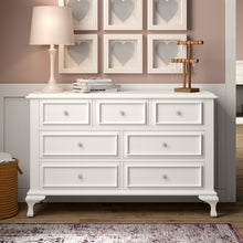 Load image into Gallery viewer, White Consuelo 7 Drawer Double Dresser

