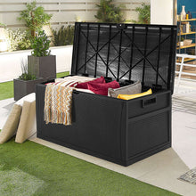 Load image into Gallery viewer, 120 Gallons Gallon Water Resistant Lockable Deck Box
