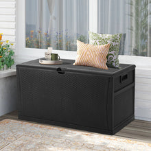 Load image into Gallery viewer, 120 Gallons Gallon Water Resistant Lockable Deck Box
