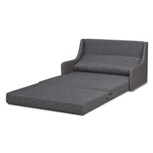 Load image into Gallery viewer, Armless Sofa Bed in Dark Gray #9536
