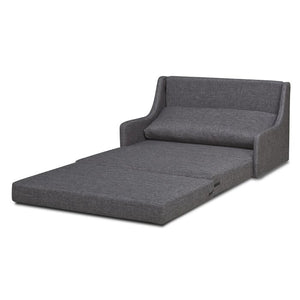 Armless Sofa Bed in Dark Gray #9536