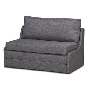 Armless Sofa Bed in Dark Gray #9536