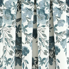 Load image into Gallery viewer, Saffr Walden Floral Room Darkening Thermal Rod Pocket Curtain Panels, 52&quot; x 84&quot; (Set of 1)
