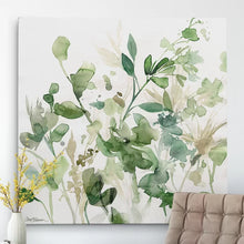 Load image into Gallery viewer, 32&quot; H x 32&quot; W x 1.5&quot; D Sage Garden Sage Garden I - Painting
