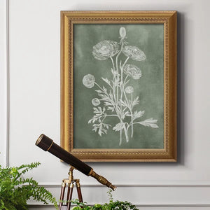 18" W x 27" H Sage Impressions I - Picture Frame Print on Canvas