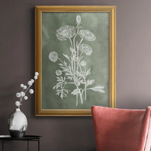 18" W x 27" H Sage Impressions I - Picture Frame Print on Canvas
