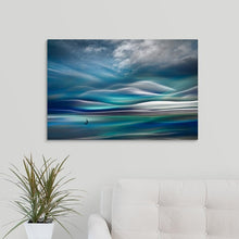 Load image into Gallery viewer, 40&quot; H x 60&quot; W x 1.5&quot; D Sailing by Ursula Abresch - Graphic Art on Canvas
