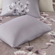 Load image into Gallery viewer, Queen Duvet Cover + 2 Shams Lilac Sakura Blossom Duvet Cover Set 320AH
