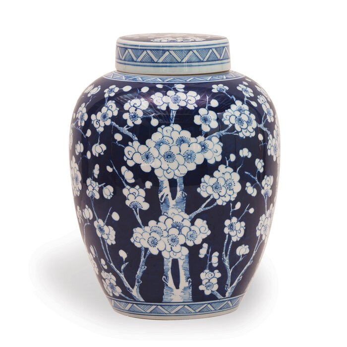 Sakura Porcelain Jar