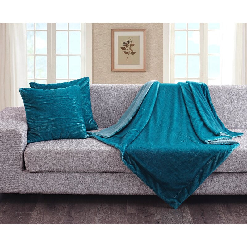 Salgado Fox Faux Fur Throw GL1349