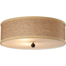 Load image into Gallery viewer, Salguero 3 - Light 17&#39;&#39; Shaded Drum Flush Mount 6329RR
