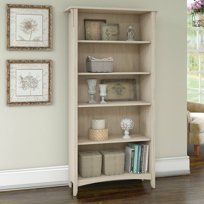 Antique White Standard Book Case #9597
