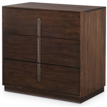 Load image into Gallery viewer, Sallie 3 Drawer Nightstand Espresso
