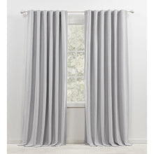 Load image into Gallery viewer, Sallie Blackout Cotton-Linen Blend Curtain Panel Set of 2 GL951
