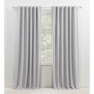 Sallie Blackout Cotton-Linen Blend Curtain Panel Set of 2 GL951