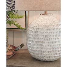 Load image into Gallery viewer, Salton 26.5&quot; Beige Table Lamp
